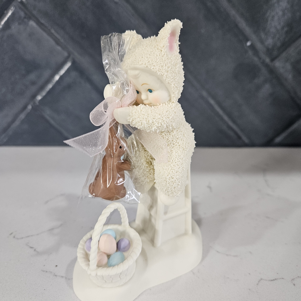 Vintage Department 56 Snowbunnies "Yummy Chocolate Bunny"